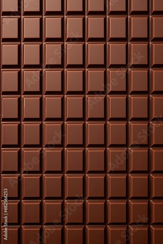 Abstract brown chocolate background - Geometric texture