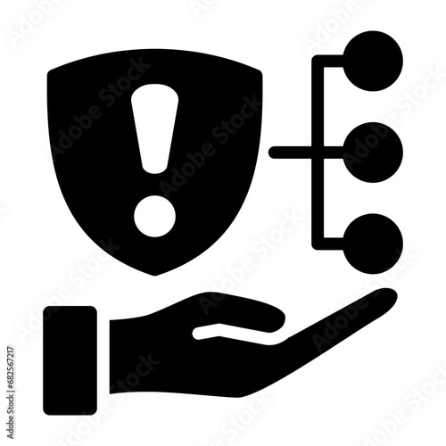 Risk Mitigation Icon