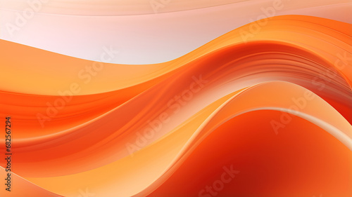 abstract orange shapes color background