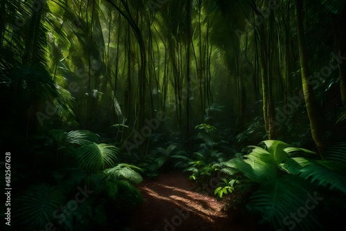 tropical forest in the jungle © ANAS