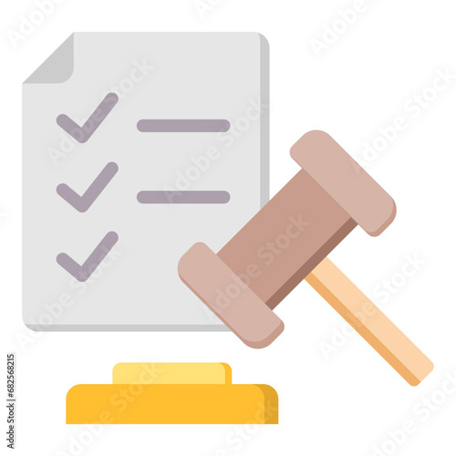 Legal Compliance Icon