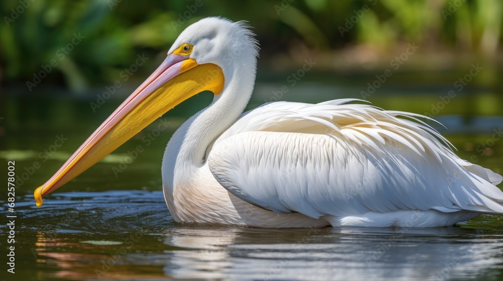 In City, the American white pelican and the great egret, both seabirds, are known to feed on various fish and other aquatic animals as part of their wildlife diet. Seabirds like pelicans and egrets