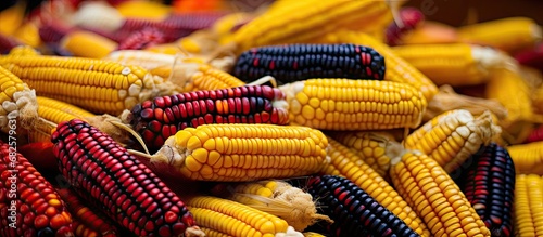 In the bustling South, amidst the vibrant autumn hues, a colorful festival celebrating Latin culture emerged, showcasing organic food and a sea of yellow corn piled high. The kernels, resembling photo