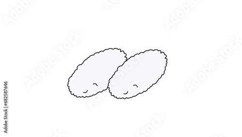 しゃり 米 ごはん 寿司 日本 イラスト