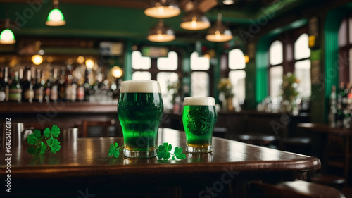 Festive Froth  Celebrating with Green Pints