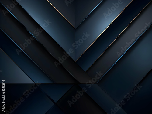 Abstract technology futuristic glowing curved line on dark blue background, Abstract flow gradient background, ai generated photo