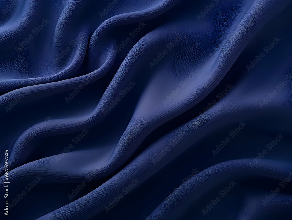 Fototapeta premium Abstract technology futuristic glowing curved line on dark blue background, Abstract flow gradient background, ai generated photo
