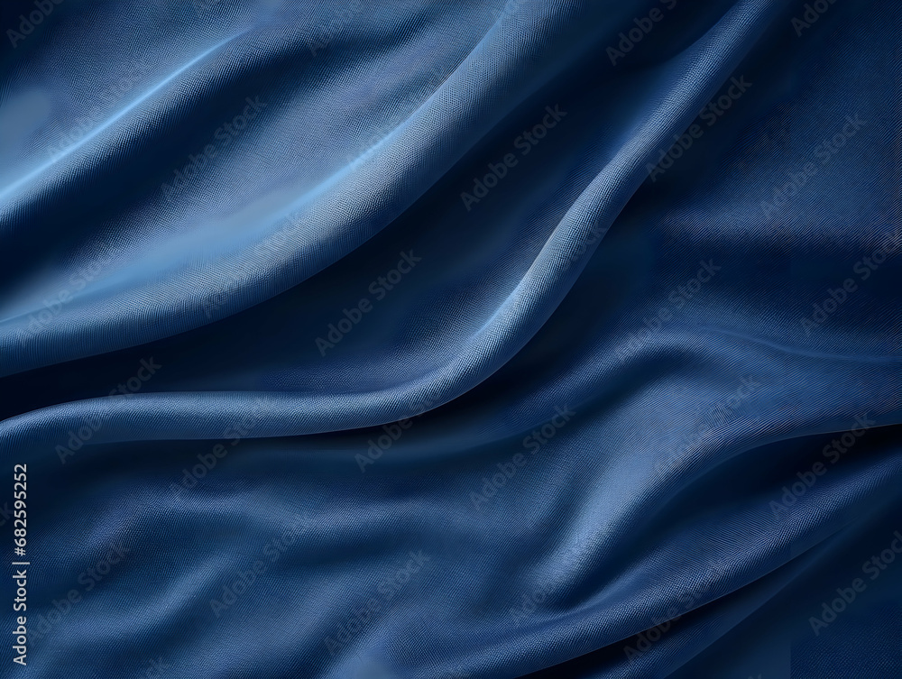Fototapeta premium Abstract technology futuristic glowing curved line on dark blue background, Abstract flow gradient background, ai generated photo