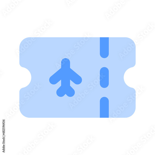 ticket duotone icon