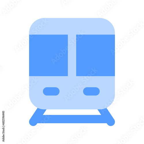 train duotone icon