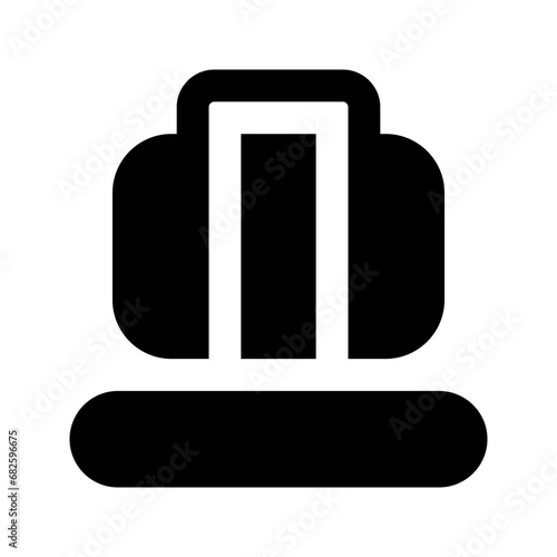 claim glyph icon
