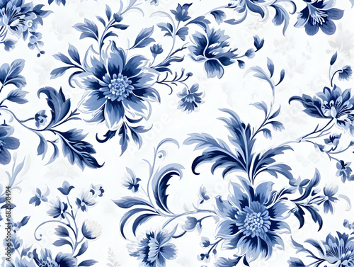 Seamless printing pattern design  printing pattern for clothing  printing texture for all over printing  ai generated photo