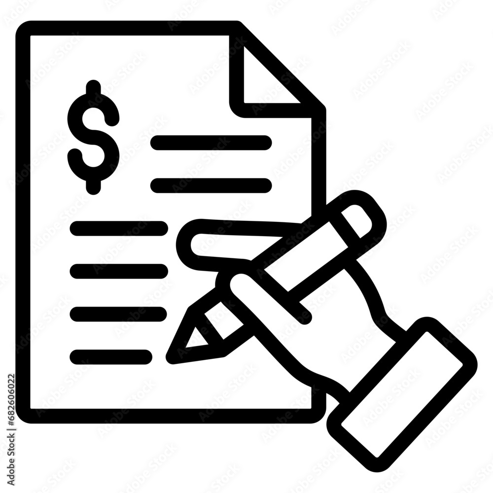 Business Proposal Icon Element For Design Business Proposal Icon Element For Design
