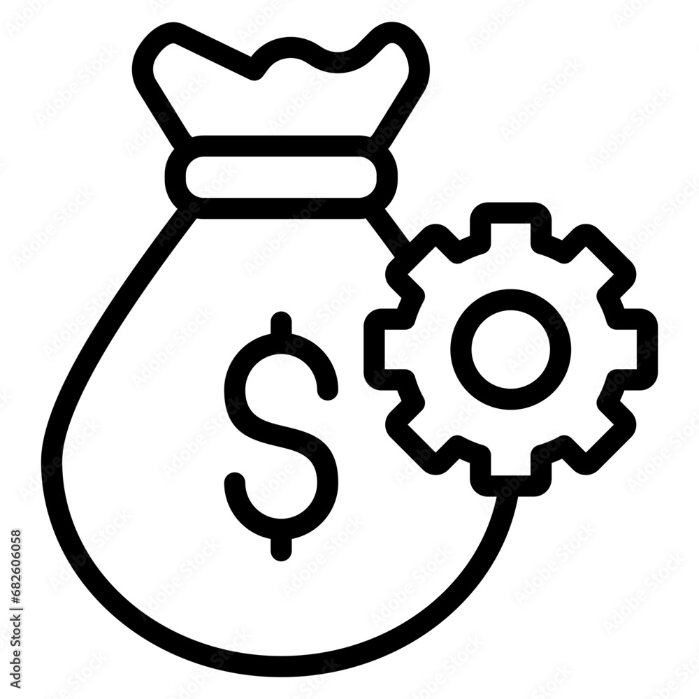 Investment Management Icon Element For Design Investment Management Icon Element For Design