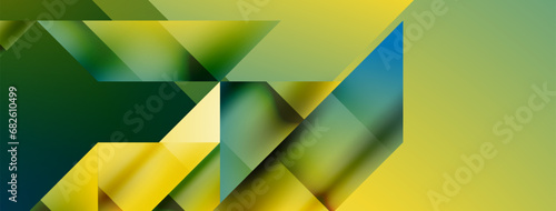 Captivating vector abstraction. Triangles interlock in mesmerizing dance, crafting dynamic geometric backdrop. Fusion of shapes and angles creates artful symphony of modern design