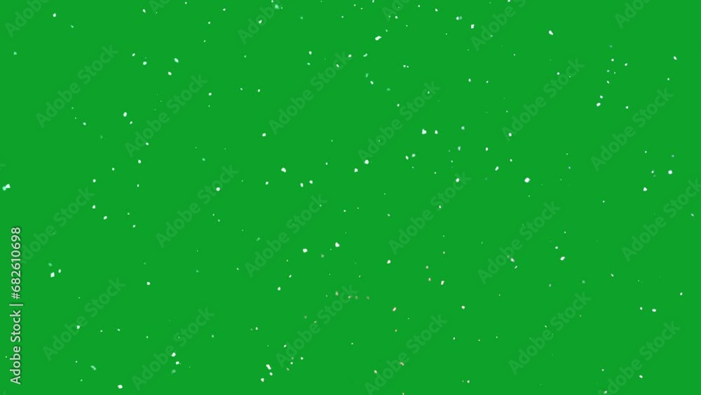 Snow falling down slowly 4K animation on Green screen. Christmas falling snow. Snowfall in holidays on chroma key background. Snow falling down slowly 4K animation on Green screen. Christmas falling snow. Snowfall in holidays on chroma key background.