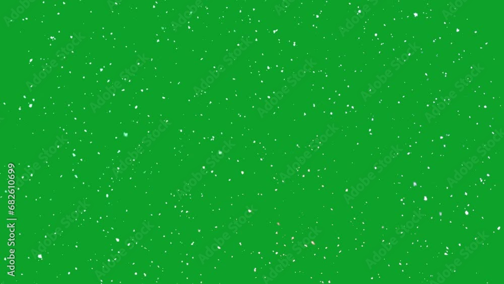 Snow falling down slowly 4K animation on Green screen. Christmas falling snow. Snowfall in holidays on chroma key background. Snow falling down slowly 4K animation on Green screen. Christmas falling snow. Snowfall in holidays on chroma key background.