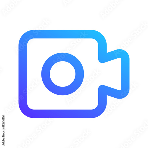 video call gradient icon