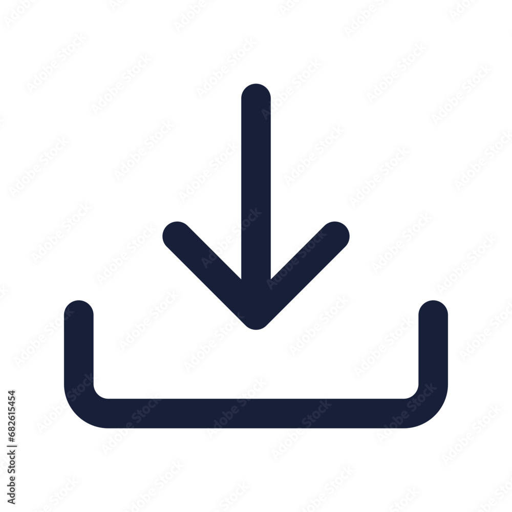 download flat line icon download flat line icon