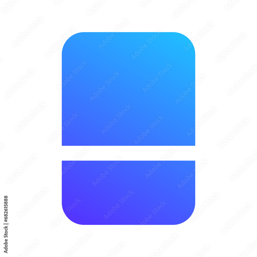 smartphone gradient fill icon