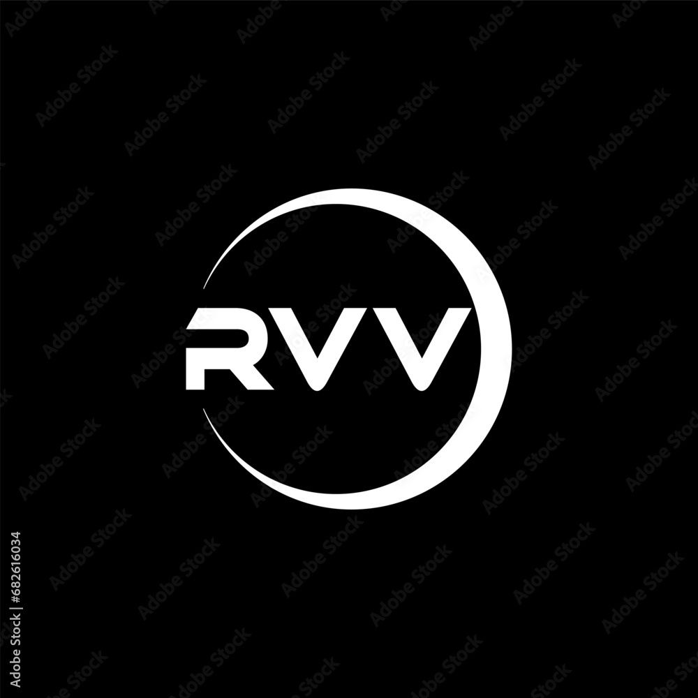 RVV letter logo design with black background in illustrator, cube logo, vector logo, modern alphabet font overlap style. calligraphy designs for logo, Poster, Invitation, etc. RVV letter logo design with black background in illustrator, cube logo, vector logo, modern alphabet font overlap style. calligraphy designs for logo, Poster, Invitation, etc.