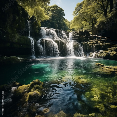 waterfall in the forest