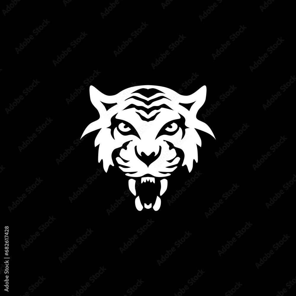 Tiger logo. Tiger vector illustration. Tiger logo. Tiger vector illustration.
