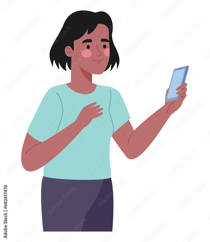 worldwide people comunication woman with phone worldwide people comunication woman with phone