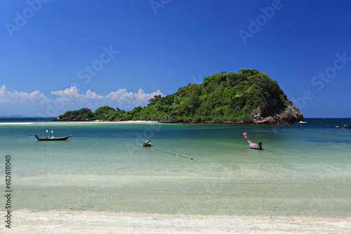 Ao Bo Thonglang or Bo Thonglang Beach in Bo Thonglang  Prachuap Khiri Khan Province Thailand  photo