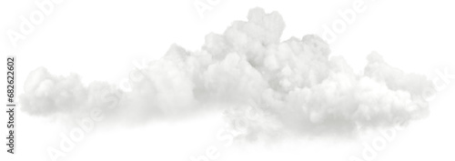 Cut out soft cloudscape atmosphere transparent backgrounds 3d rendering png