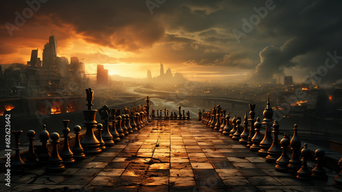 chess game background photo