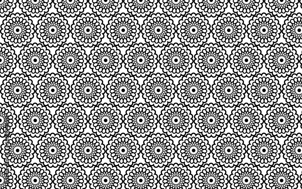 Decorative Element seamless pattern, circle decoration Decorative Element seamless pattern, circle decoration