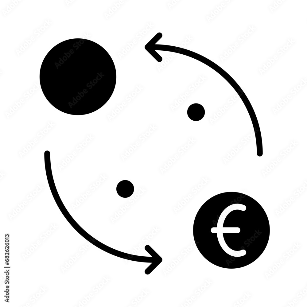 money transfer vector design icon . Svg money transfer vector design icon . Svg