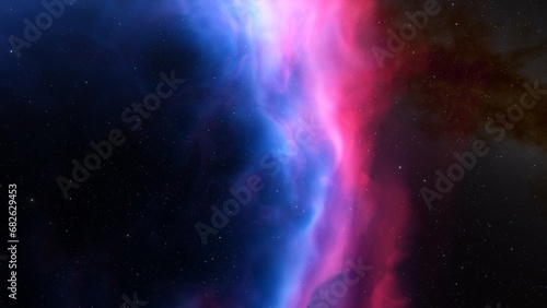 Colorful space galaxy cloud nebula. Stary night cosmos. Universe science astronomy. Supernova background wallpaper 