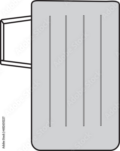 air conditioner on white wall
