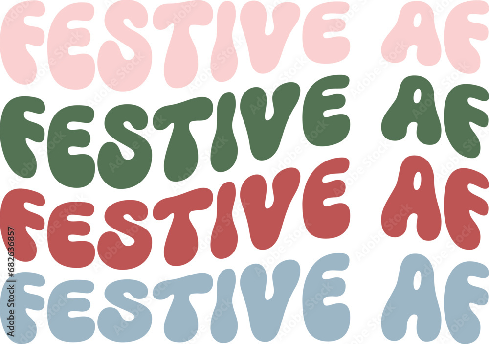 Retro Christmas SVG Retro Christmas SVG