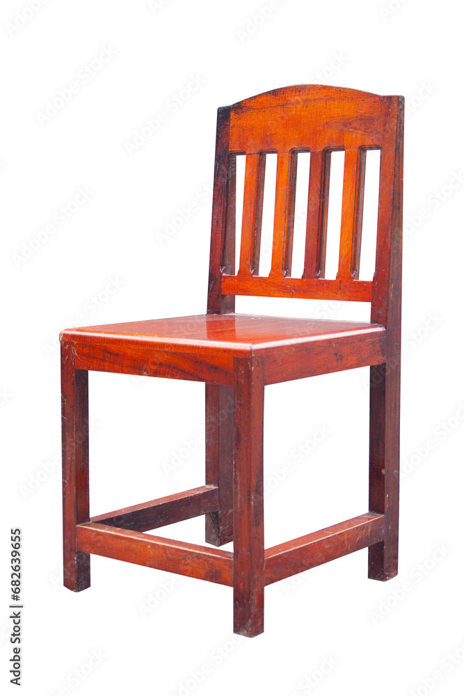 wooden chair isolated on white wooden chair isolated on white