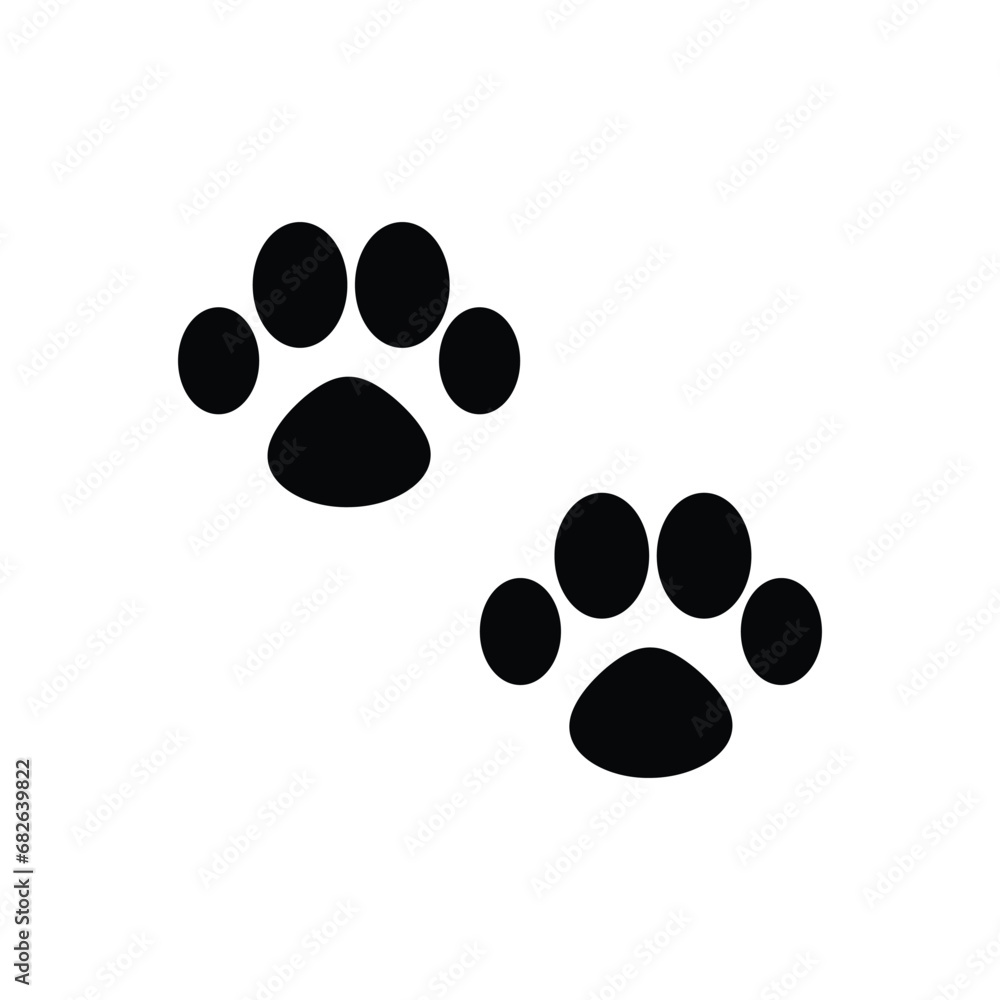 paw logo icon paw logo icon