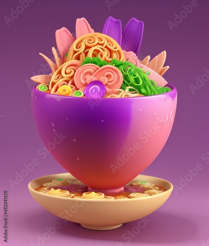 Ramen illustration