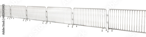 Wallpaper Mural A transparent PNG features a solitary crowd control metal barrier for versatile use. Torontodigital.ca