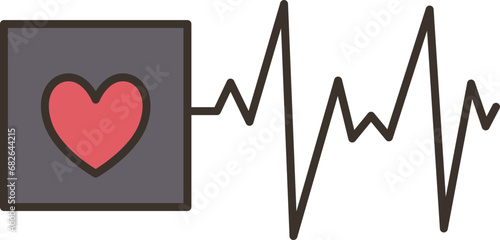 electrocardiogram  icon