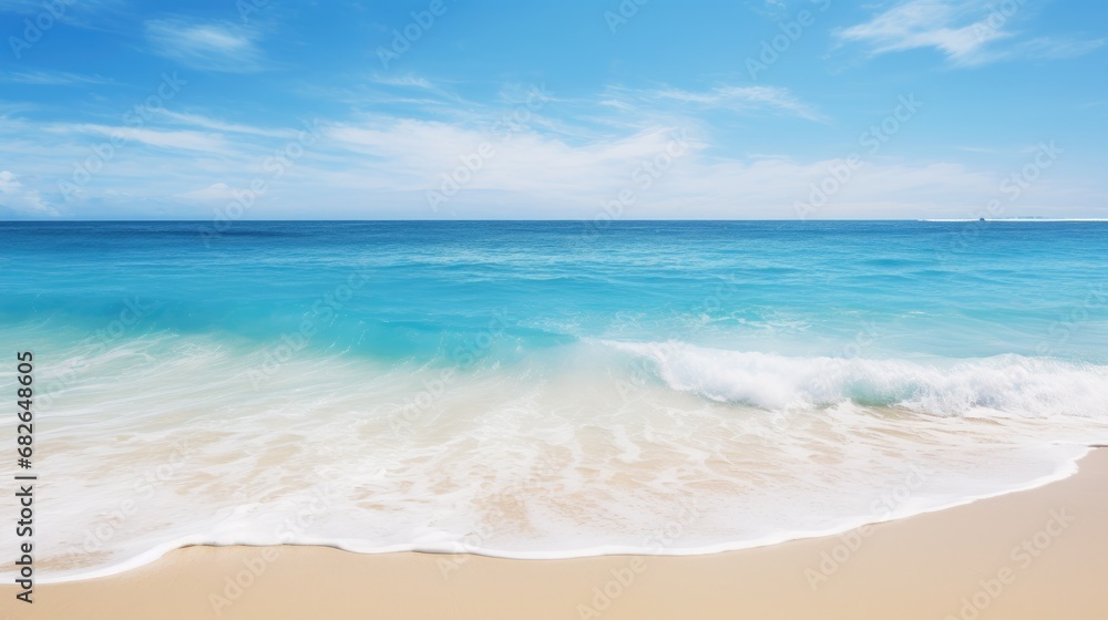 An sea beach background of top view of a shore break.