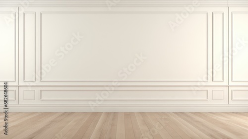 clean 3d interior empty room product photography background