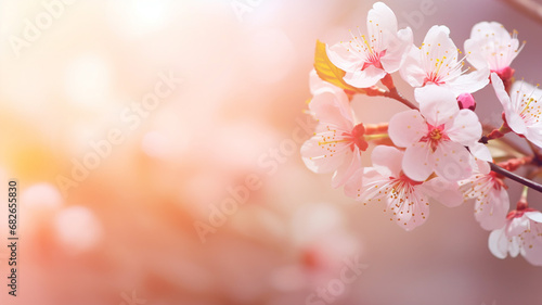 Spring background blur shine wallpaper