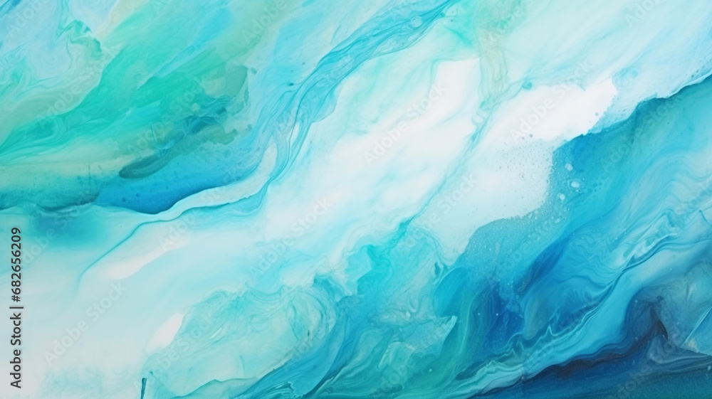 hand painted blue watercolor background