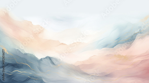 Watercolor art background vector. Wallpaper background