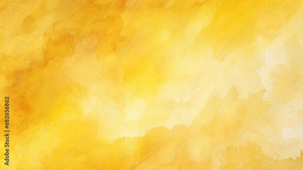 yellow watercolor background. art hand paint backdrop