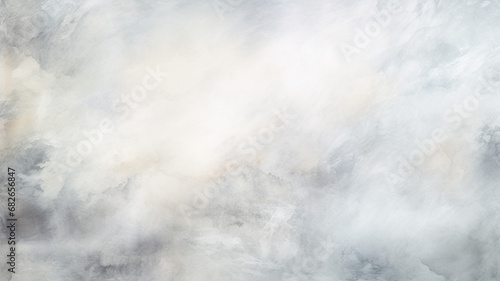 White watercolor background painting with sky cloudy color