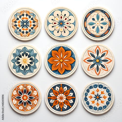 Collection of Decorative Circular Plates