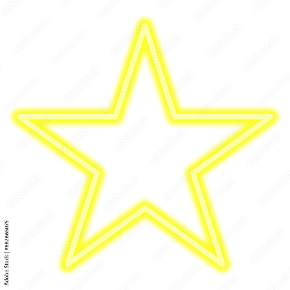 Neon Geometric Shape Neon Geometric Shape